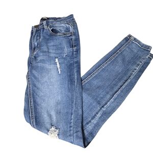 Fashion Nova Distressed Skinny Jeans